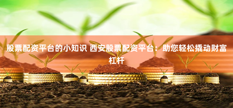 股票配资平台的小知识 西安股票配资平台：助您轻松撬动财富杠杆