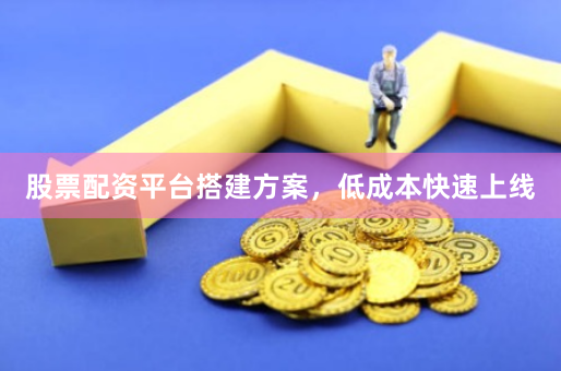 股票配资平台搭建方案，低成本快速上线